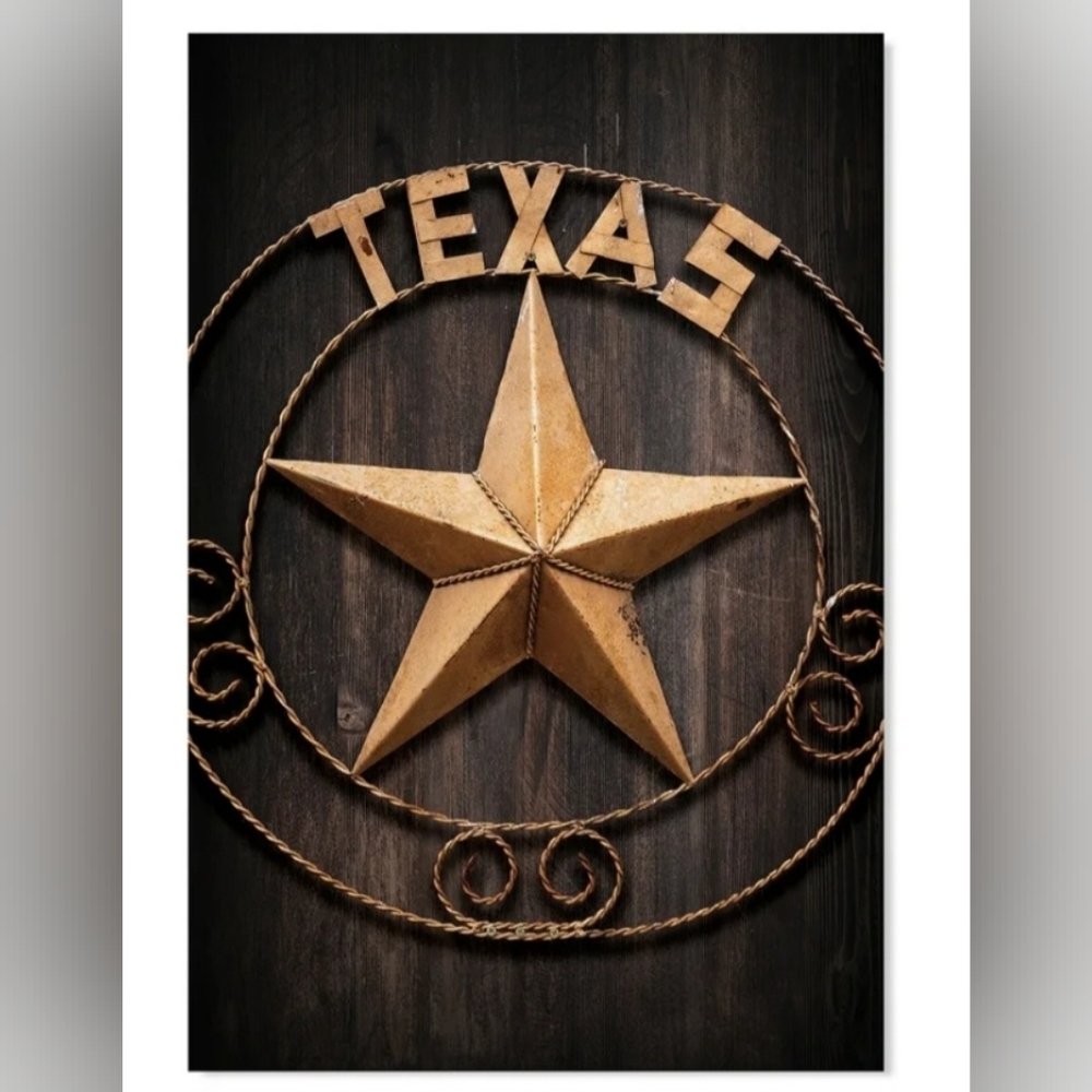 Texas Westerncore Design Tea Towels 16"×22 Set Of 2 Texascore Kitchen Farmhouse